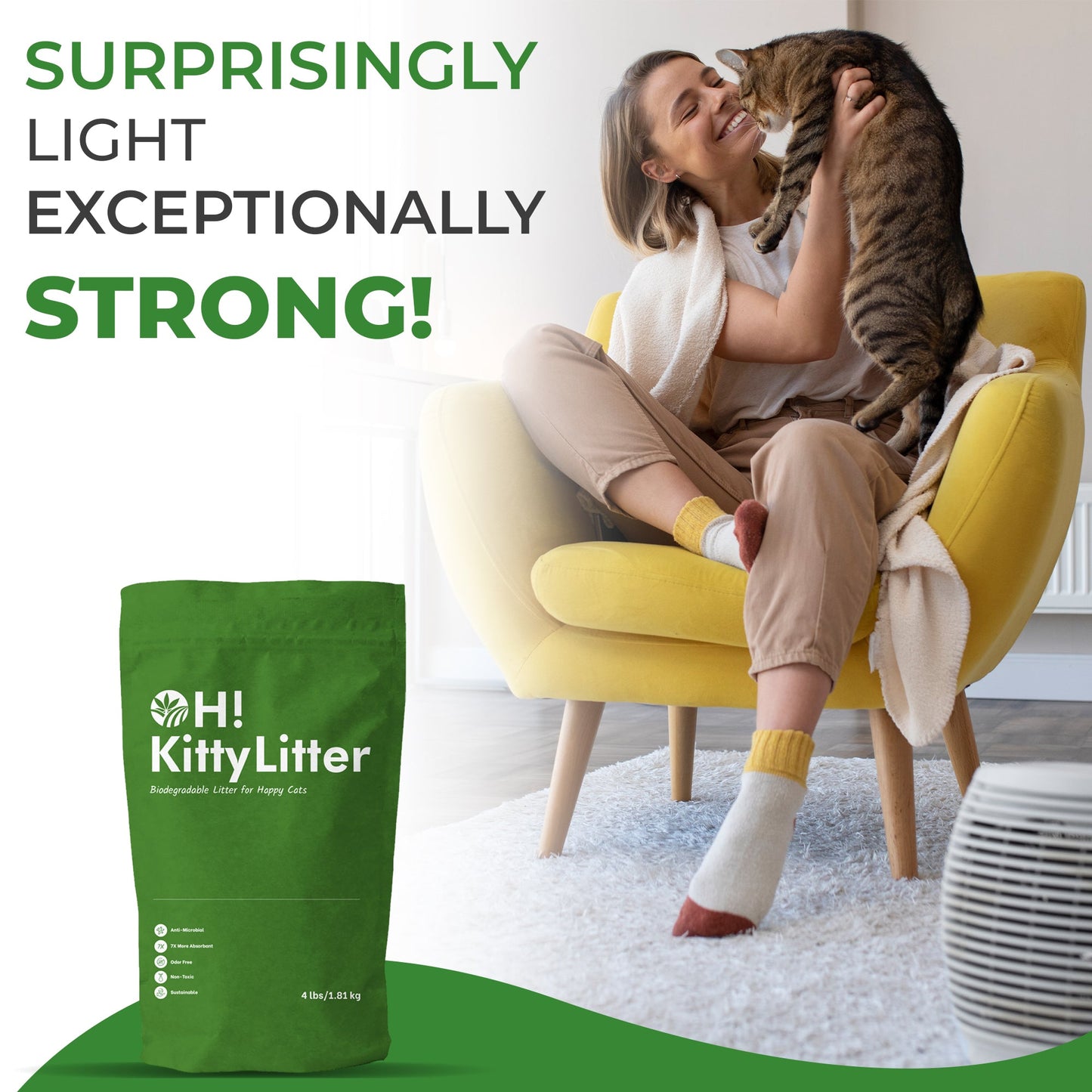 Best All-Natural Clumping Cat Litter - Oley Health and Wellness