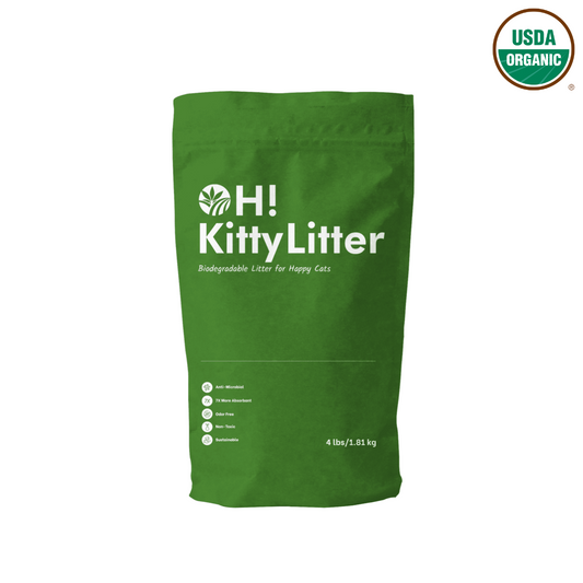 All-Natural Cat Litter made from USDA Organic Hemp - Oley Health and Wellness