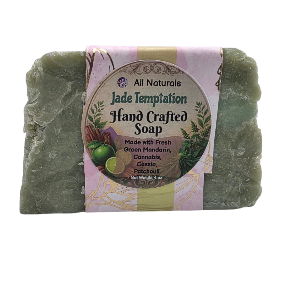 Jade Temptation - Seductive Green Floral Blend Soap