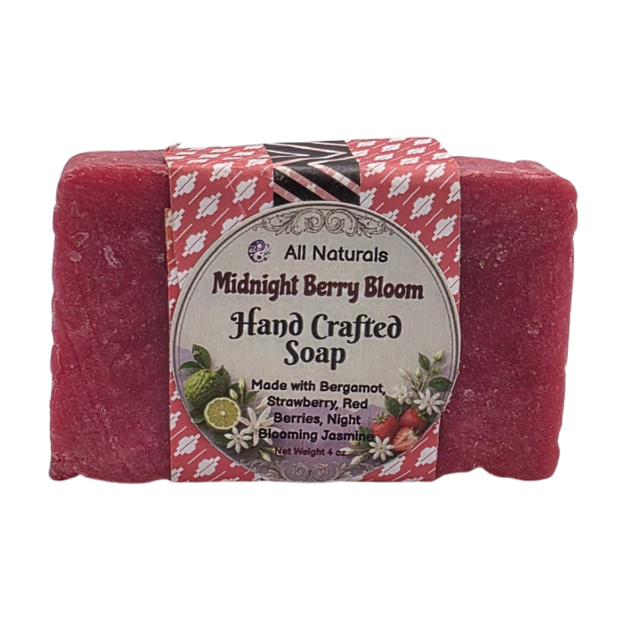 Midnight Berry Bloom - Fruity Floral Blend Soap