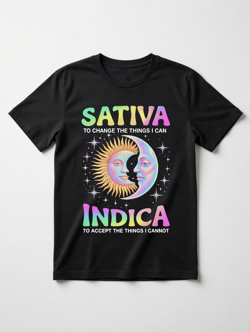 Sativa Indica Serenity T-Shirt