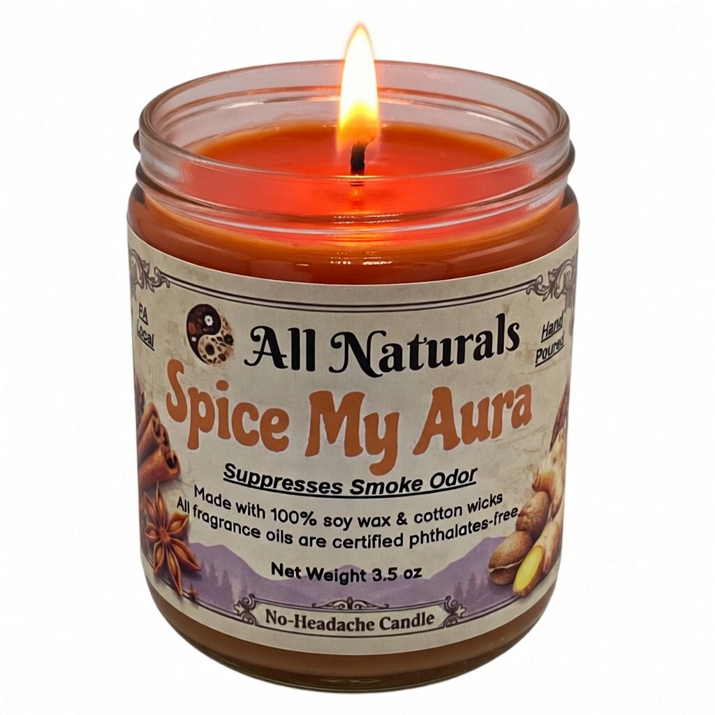 Spice My Aura - Mystical Warm Exotic Spice Candle